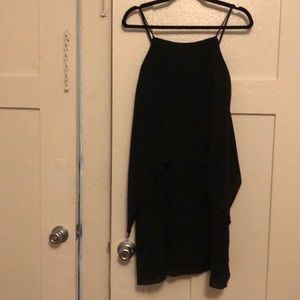 Ann Taylor Factory Sundress black size 10 NWT